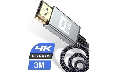 4K HDMI ケーブル 3m HDMI 2.0対応