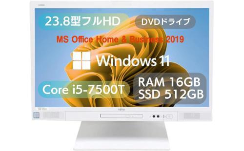 富士通 K557 Core i5-7500T 16GB 512GB SSD