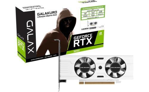 玄人志向 NVIDIA RTX3050 6GB GK-RTX3050-E6GB/WHITE/LP