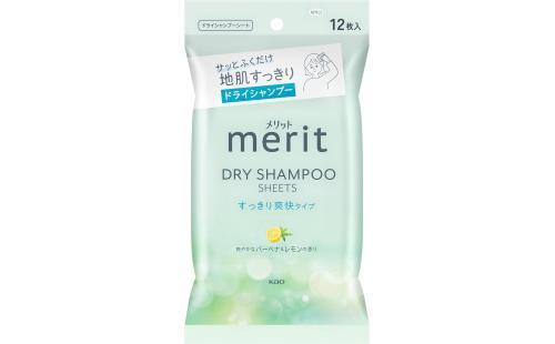 Merit Dry Shampoo Sheets 12ct