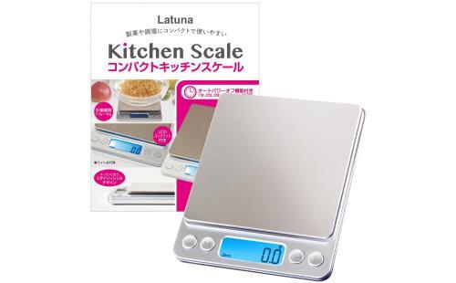 【Latuna】デジタルキッチンスケール 3kg