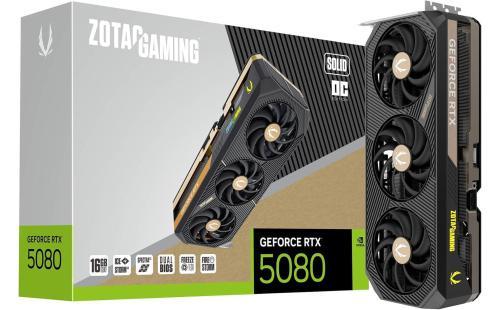 ZOTAC GeForce RTX 5080 16GB Gaming Card