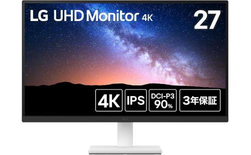 LG 27US500-W 27インチ/4Kモニター