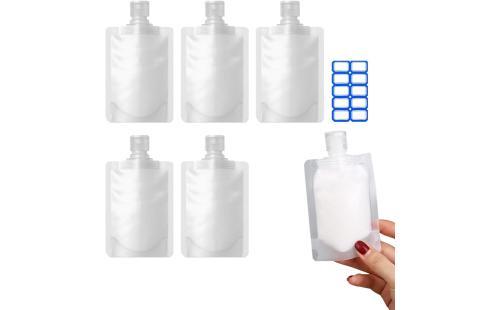 Mesanda トラベルパウチ容器 50ml 5個セット