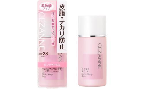 セザンヌ 皮脂テカリ防止下地 ピンクベージュ 30ml
