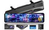 Changer ドライブレコーダー ミラー型 分離 4K+2.5K 11インチ GPS Type-C