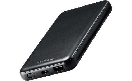 エレコム モバイルバッテリー 10000mAh USB PD 20W EC-C03BK