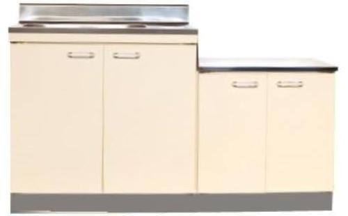 ライフ住器流し台1400×550アイボリーOKF-140