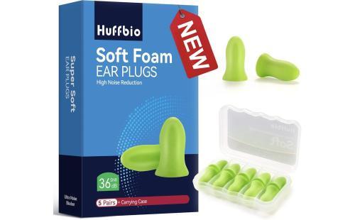 HUFFBIO革命的な耳栓 -36dB、5ペア