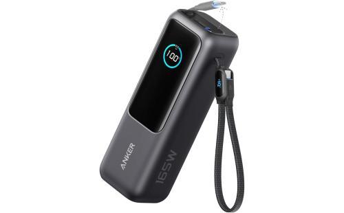 Anker 25000mAh Power Bank with Built-In USB-C Cable