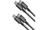 Anker USB-C＆USB-C 2.0ケーブル 2本セット