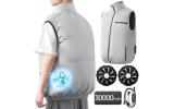 TIWOUN 空調作業服ベスト 30000mAh