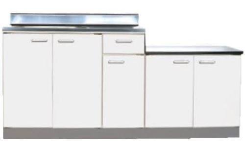 ライフ住器公団型流し台1400×460RKS-140ホワイト