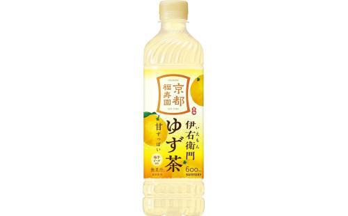 サントリー 伊右衛門 ゆず茶 600ml 24本