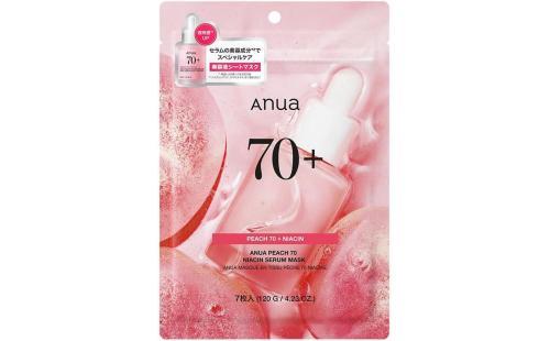 ANUA桃70ナイアシンマスクパック7枚