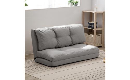 アイリスプラザ ソファーベッド 3WAY 120cm グレー