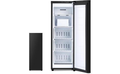 アイリスオーヤマ 冷凍庫 80L ブラック IUSN-S8C-B