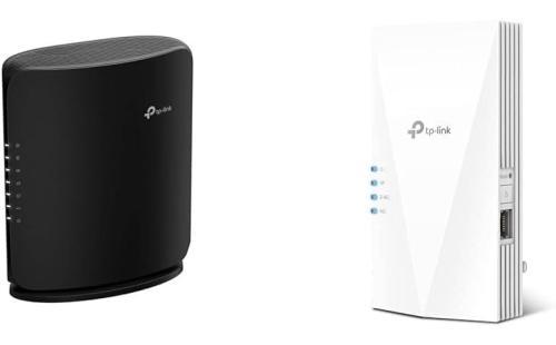 TP-Link WiFi 7ルーター BE450 + Wi-Fi6中継器 RE700X