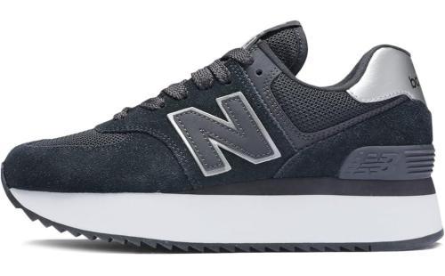 NBスニーカーWL574Z 574+ 厚底 レディース 24.0cm