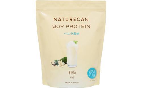 Naturecan ソイプロテイン 840g バニラ