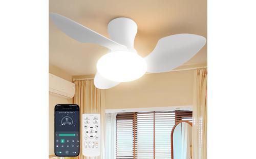 TENKOO&YOU シーリングファンライト 52W LED