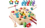 Fajiabao 木製魚釣りゲーム