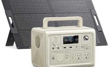 BLUETTI EB3A ソーラーパネルセット 268Wh/600W