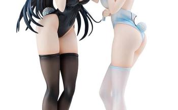 イコモチ キャラ 黒バニー葵&白バニー夏芽 2体セット 1/6スケール