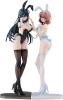 イコモチ キャラ 黒バニー葵&白バニー夏芽 2体セット 1/6スケール