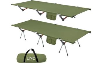 UNE キャンプコット 2WAY 緑