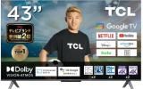 TCL 43V6A 43インチ 4Kスマートテレビ