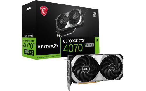 MSI RTX 4070Ti SUPER 16G VENTUS 2X OC