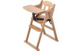 ベビーチェアテーブル付き木製椅子