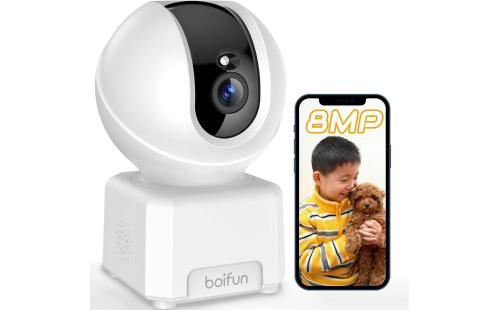 BOIFUN ペットカメラ 4K800万画素