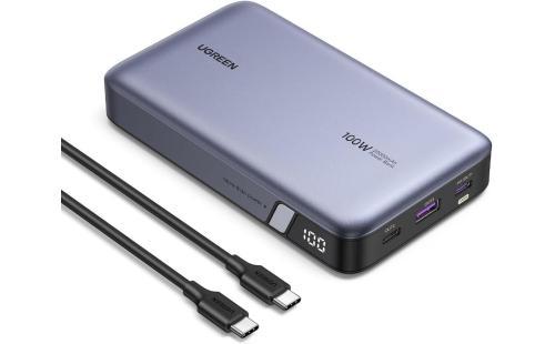 UGREEN 100Wモバイルバッテリー 20000mAh PB720