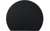 Aimedia 丸いまな板 35×29cm ブラック D型
