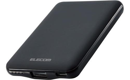 エレコム モバイルバッテリー 5000mAh EC-C04BK