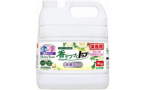 香りつづくトップ 抗菌plus 液体 洗濯洗剤 ローズ 4kg