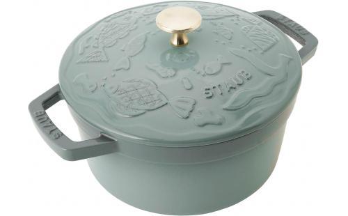 STAUB × minä perhonen Cocotte Ocean Z1028-987