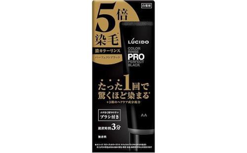 LUCIDO カラーリンスPRO パーフェクトブラック 120g